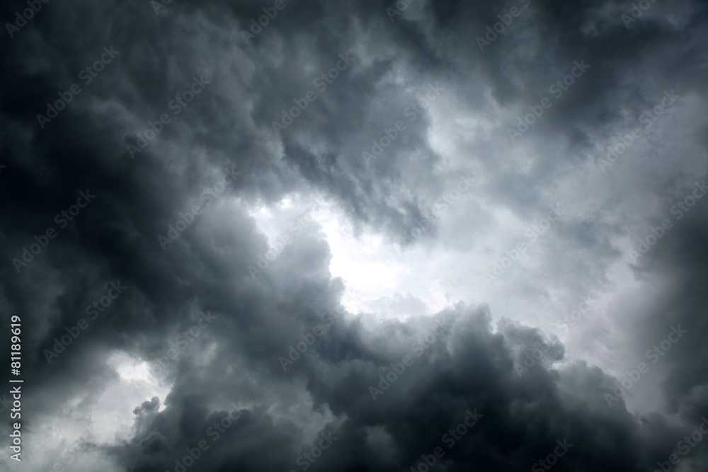 Wunschmotiv: Dramatic Clouds Background #81189619