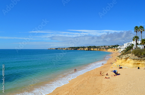 Armacao De Pera Beach on the Algarve