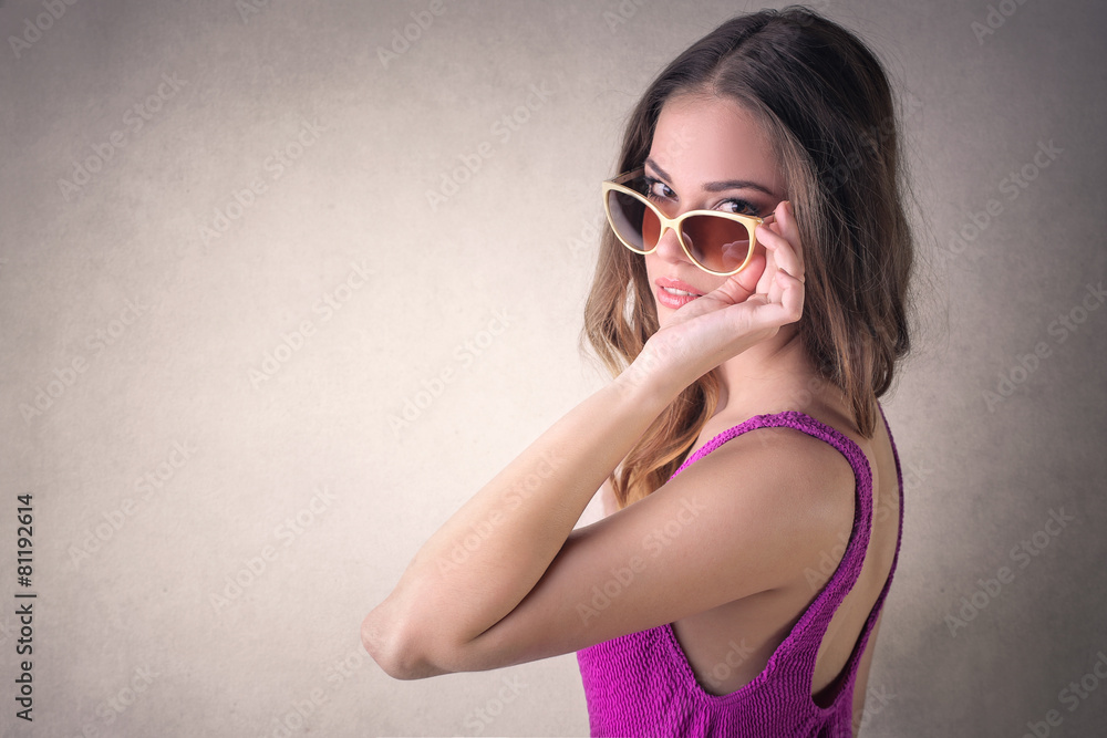 Fototapeta premium Sensual woman posing