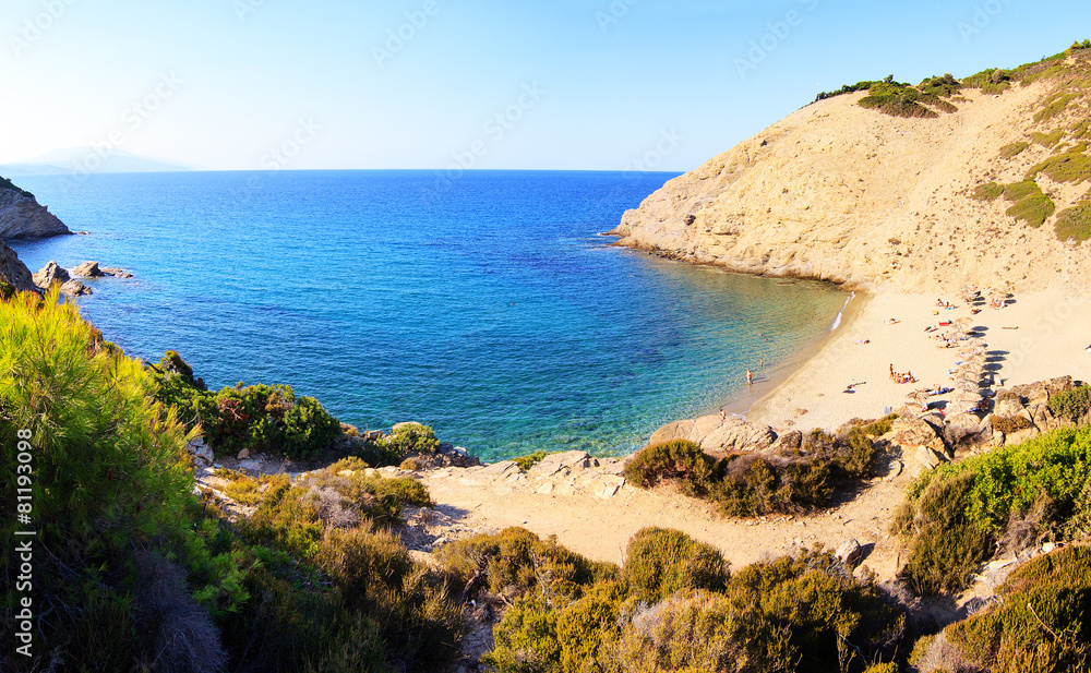 Panorama Micro Aselinos Beach (Skiathos, Greece)