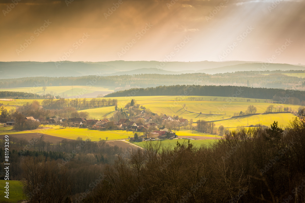 Small Village in the Franconian Forest