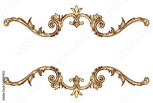 gold ornament