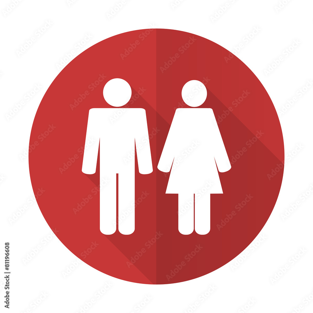 couple red flat icon people sign team symbol couple red flat icon people sign team symbol