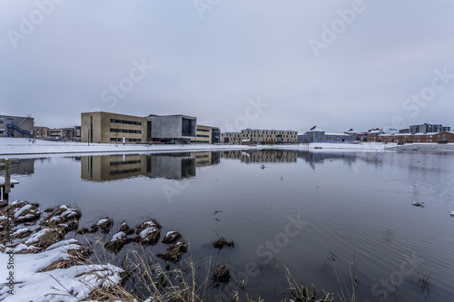 Obraz na płótnie Lago a Trekroner - Danimarca w salonie