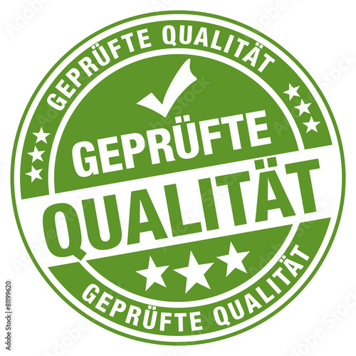 Geprüfte Qualität