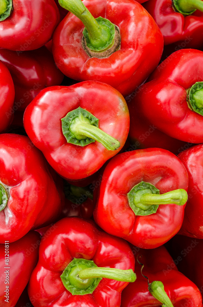 Red peppers