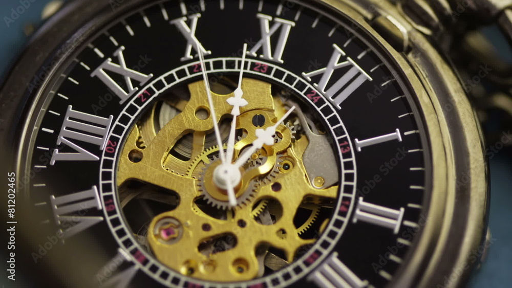 Pocketwatch Clock Timelapse Pocketwatch Clock Timelapse