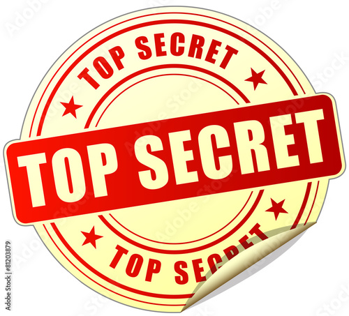 top secret label