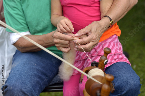 Craft lesson for young people