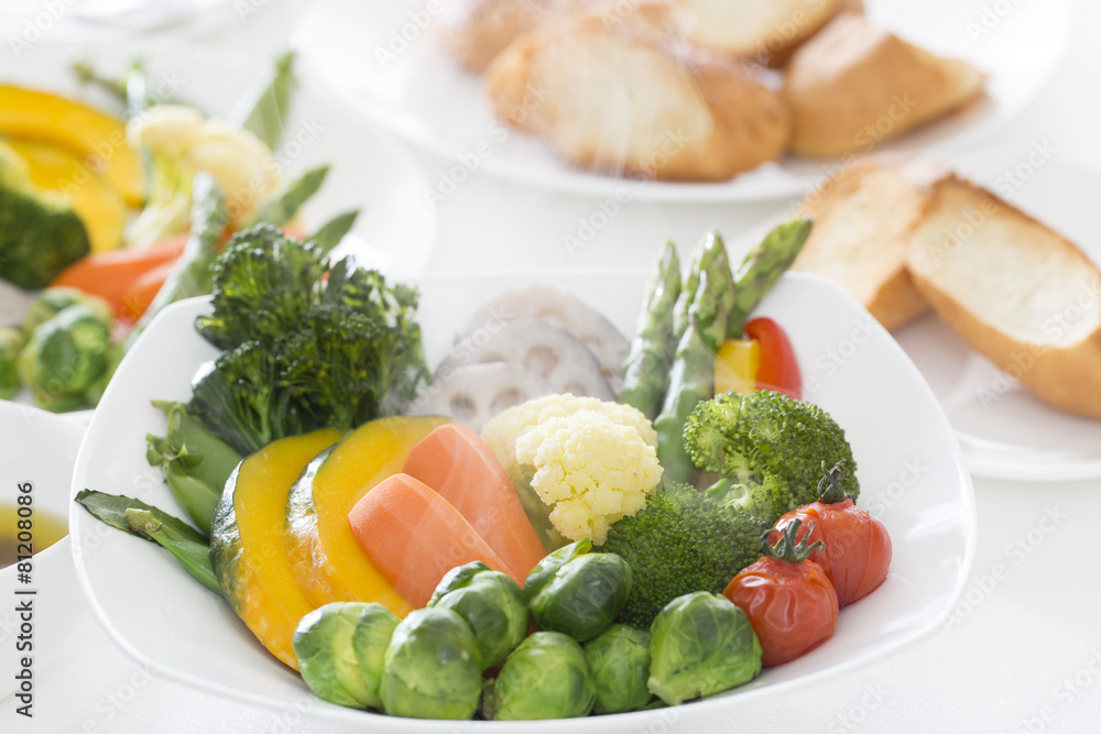 朝食のホットサラダ 朝食のホットサラダ