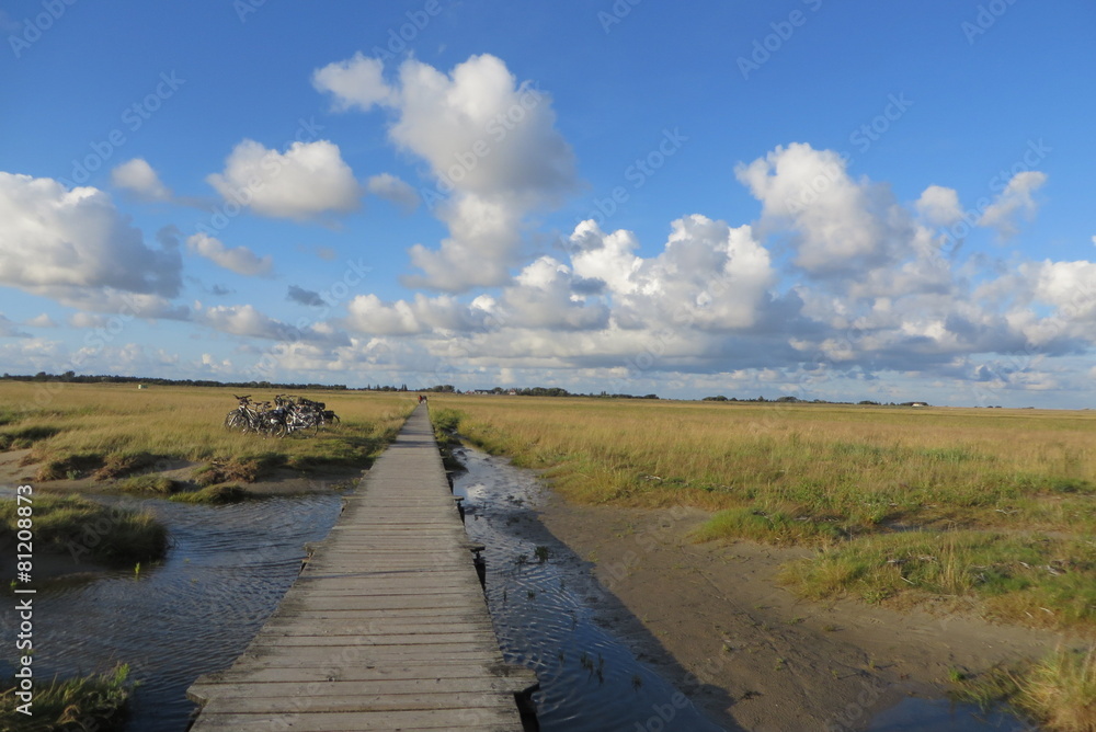 Fahrradsteg Böhler Strand St. Peter-Ording