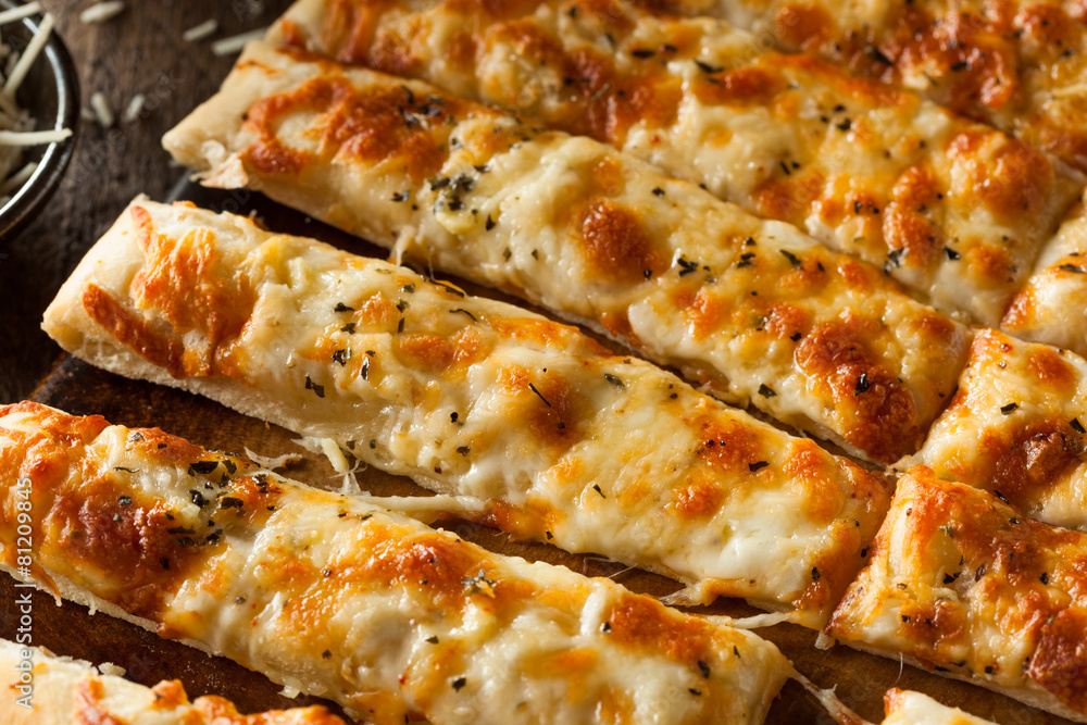 Homemade Cheesy Breadsticks with Marinara Homemade Cheesy Breadsticks with Marinara