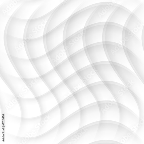 Abstract white background with lines. Vector