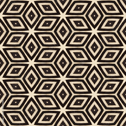 Kaleidoscope abstract background of zebra stripes.