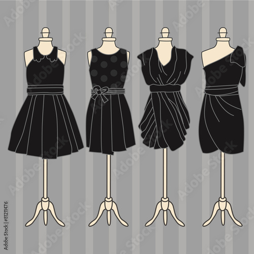 Elegant Little Black Dress Fashion