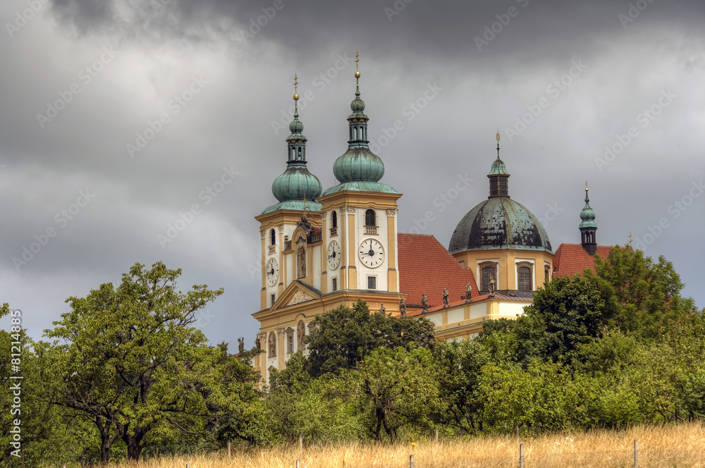 Basilica Minor in Olomouc city