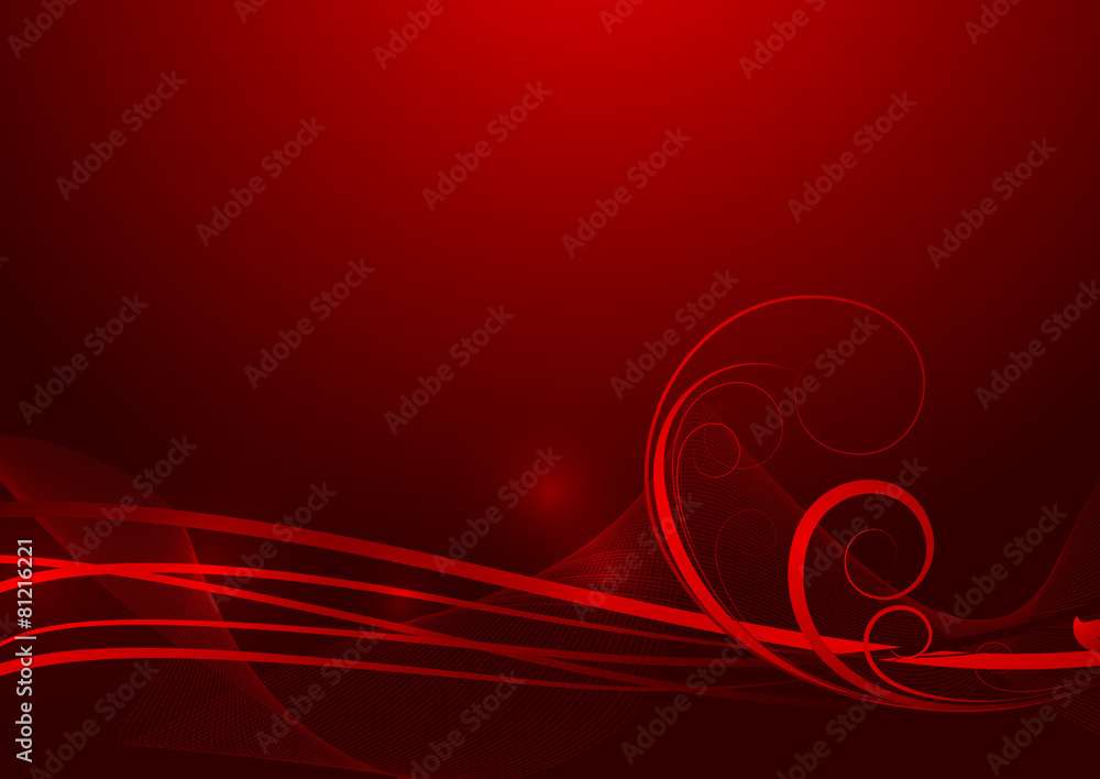 Christmas Flourish Background Christmas Flourish Background