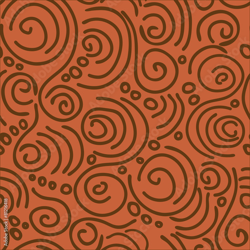 Seamless pattern in African style