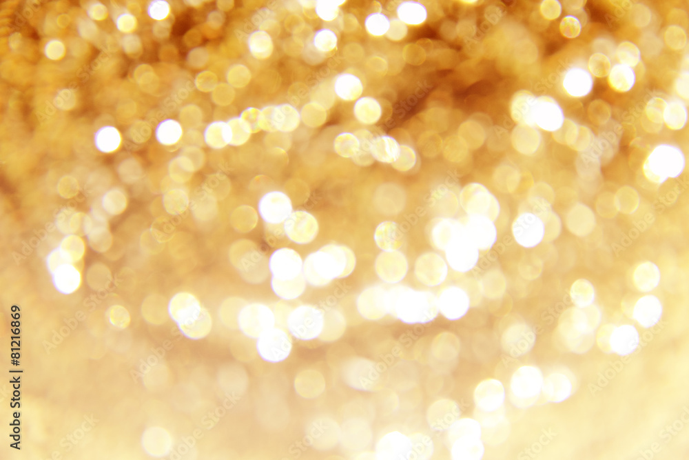 Fototapeta premium Lights onorange background