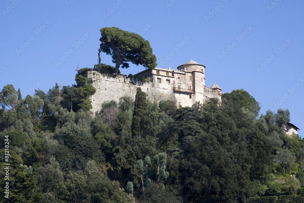 Castle Brown. Portofino, Italy.