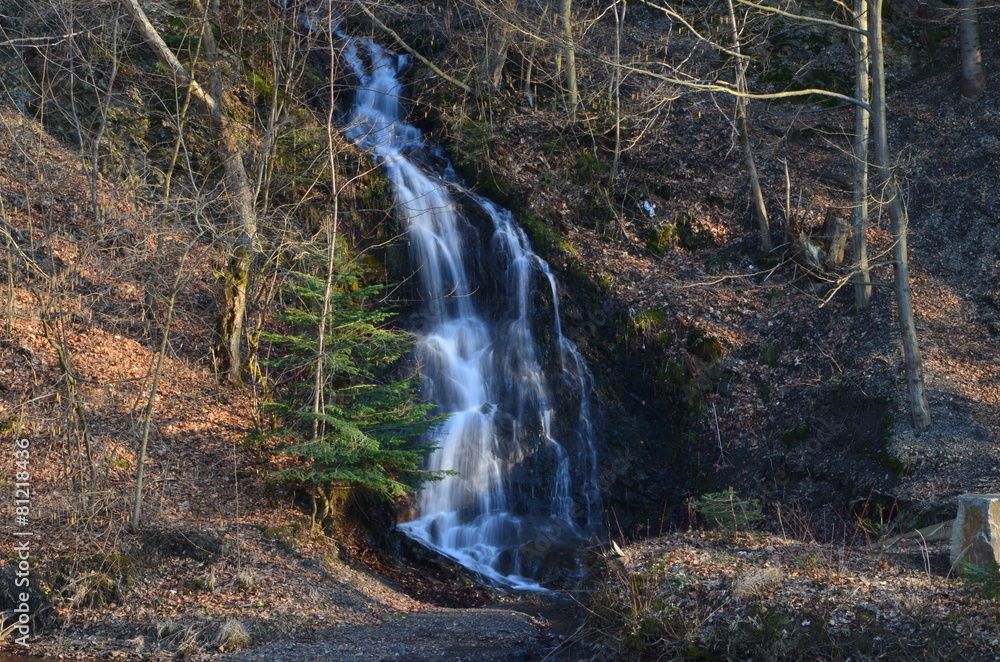 Naklejka premium wodospad