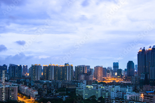 night view of Guangzhou