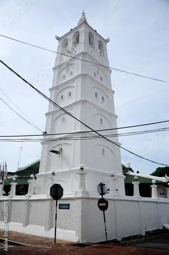 Kampung Kling Mosque in Malacca, Malaysia photo