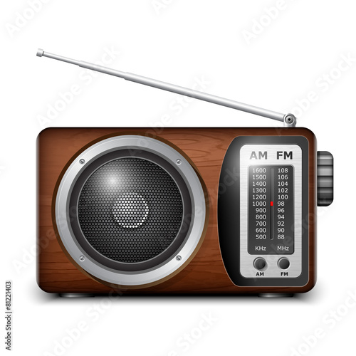 Retro radio