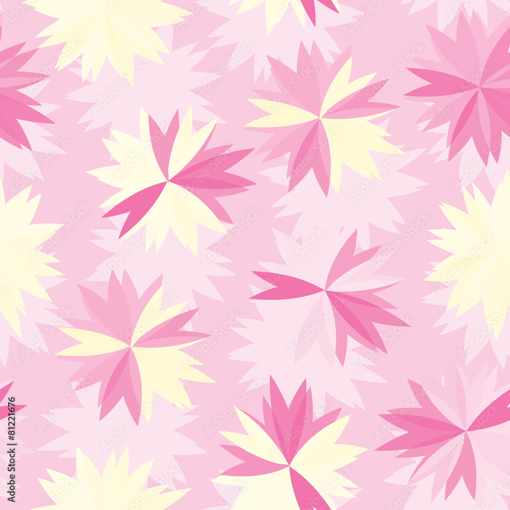 vector seamless pattern abstract flowers background vector seamless pattern abstract flowers background