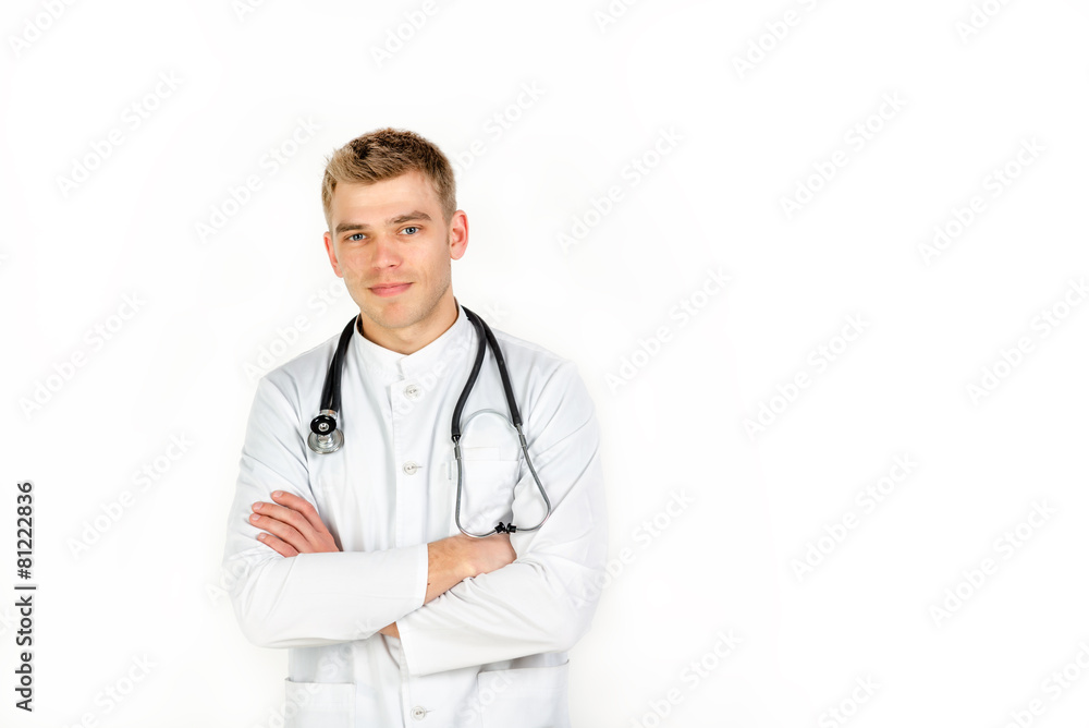 Portrait Of Doctor Looking At Camera