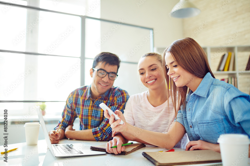 Obraz premium Mobile internet