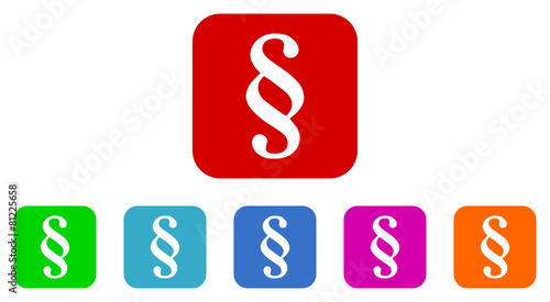 paragraph vector icon set