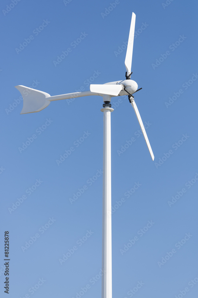 wind turbines against the blue sky wind turbines against the blue sky