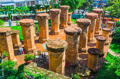 Po Ngar Cham Towers in Nha Trang, Vietnam photo
