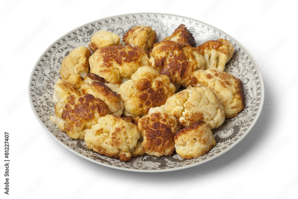 Moroccan traditional deep fried cauliflower Moroccan traditional deep fried cauliflower