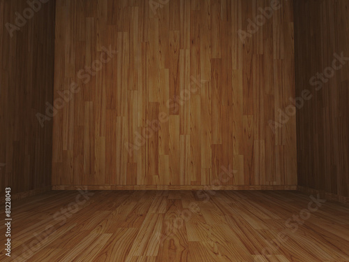Small Wooden Interior Room
