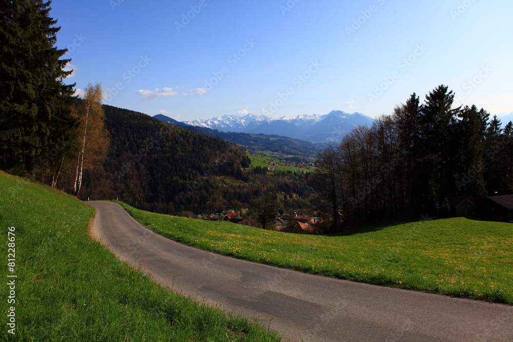 Fototapeta premium Frühling in Fraxern