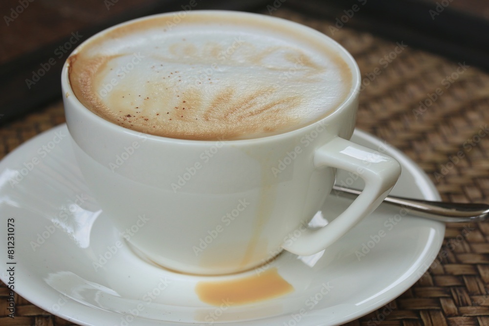 Fototapeta premium latte art coffee