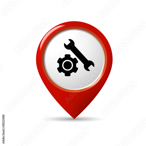 Locator / Icon / Web / Button