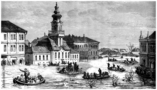 Foto City : Disastrous Flood - Inondation - Flut