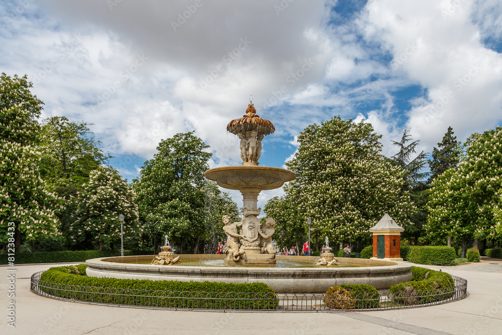 Obraz premium Parque del Retiro, Madrid