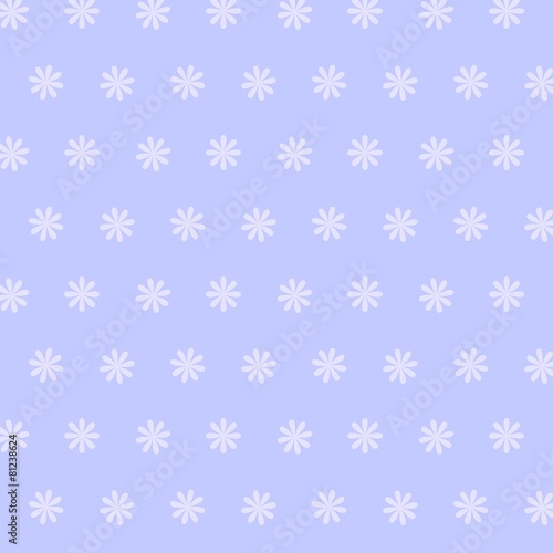 Nahtloses skalierbares blaues Blumenmuster