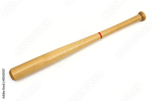 baseball bat on the white background