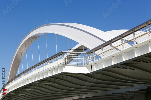 Raymond Barre bridge in Lyon, France