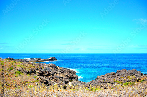 Wonderful rocky coast of the island of Ustica - Sicily © Letizia