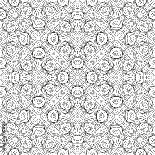 Vintage Seamless Vector Wallpaper