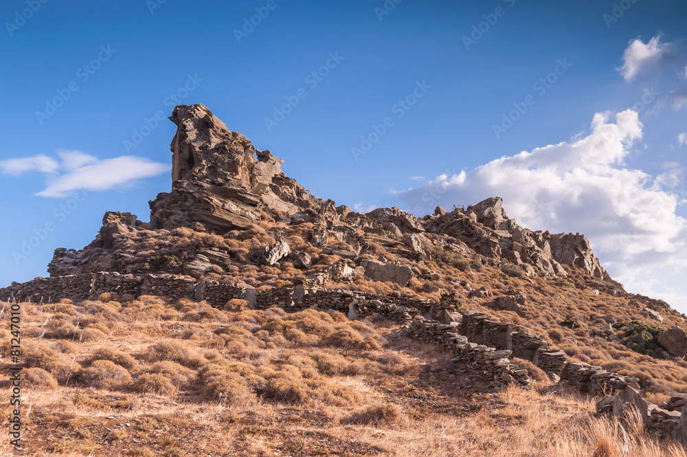 Fototapeta premium View on the rocky mountain