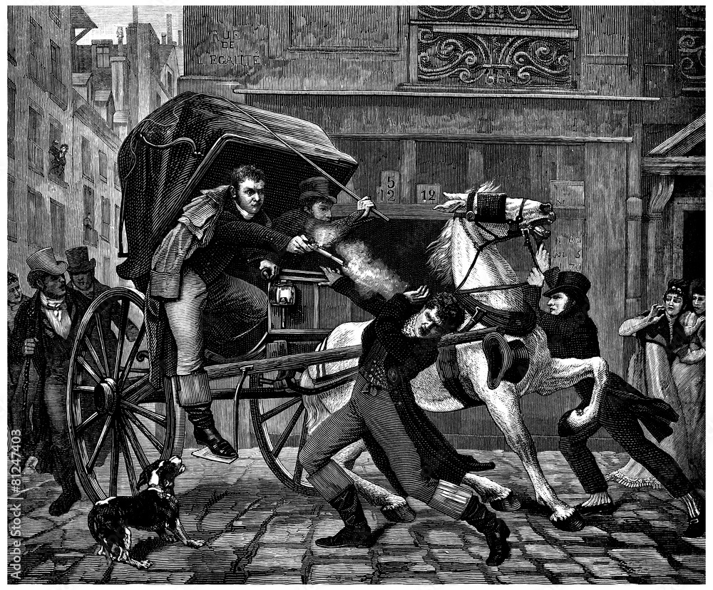 Violence in the Street - begining 19th century