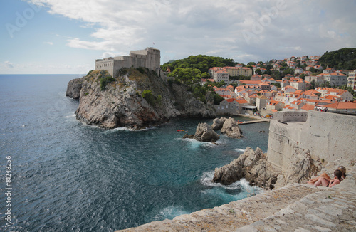 Old Town and Fortress. Dubrovnik, Croatia