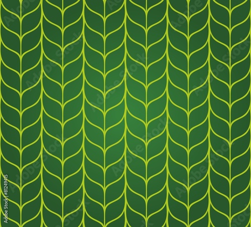 Seamless background with green leaves.